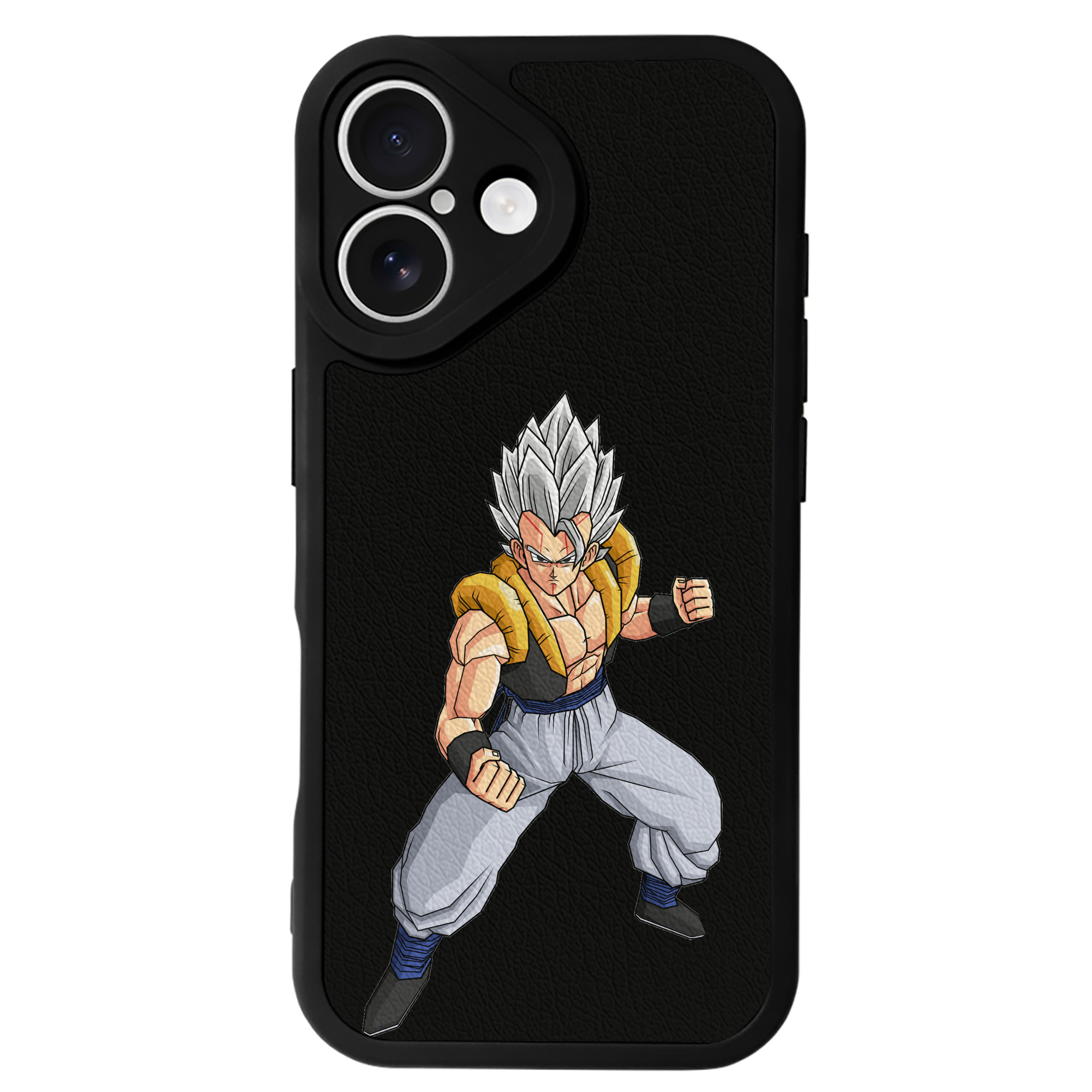 （画像用） ドラゴンボール ベジータ四世（Bejīta Yonsei）DRAGON BALL Vegeta IV 【iPhone 16シリーズ対応】シリコンスマホケース（レザー調） 材質：シリコン